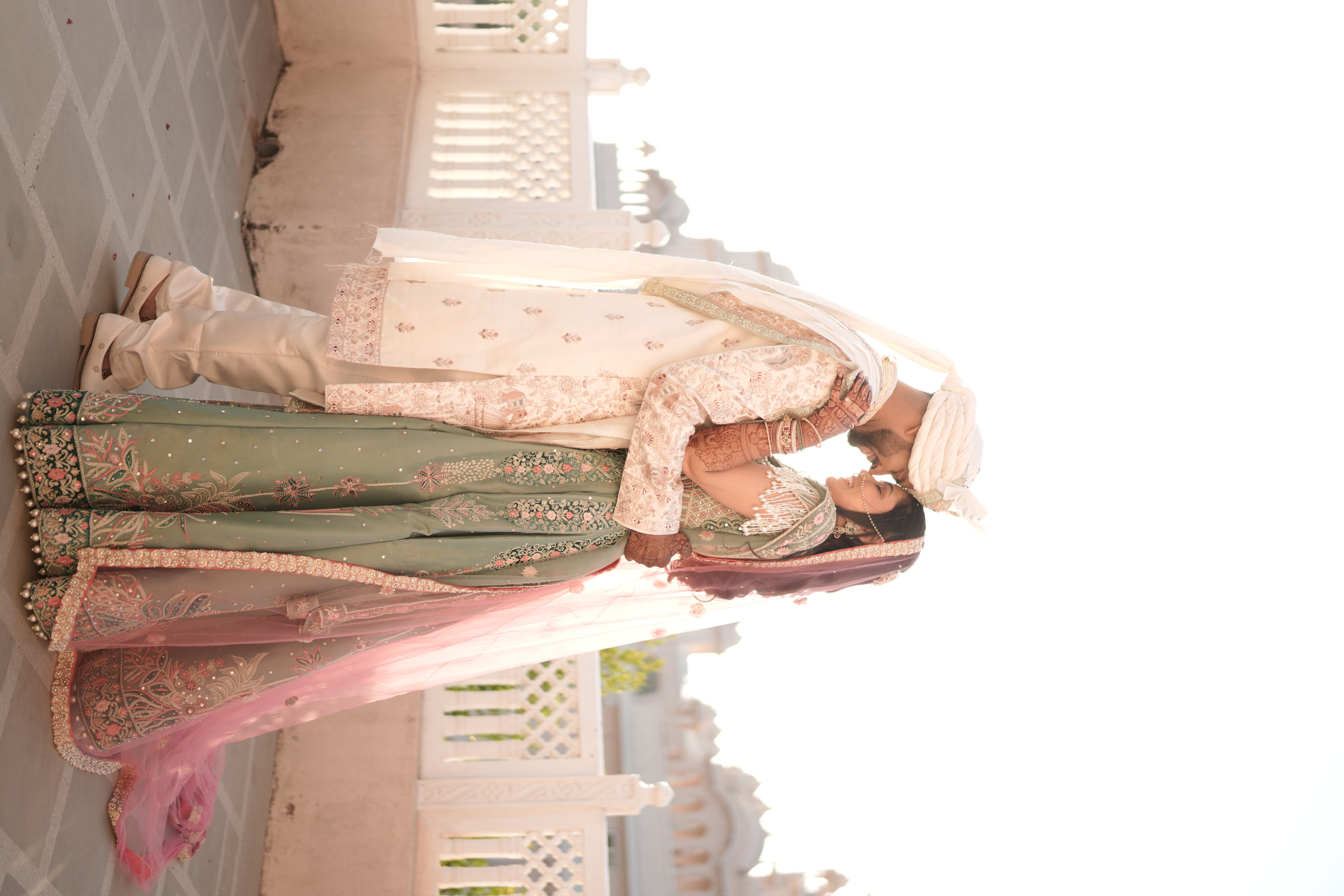 Rohit & Aayushi ceremonial portrait